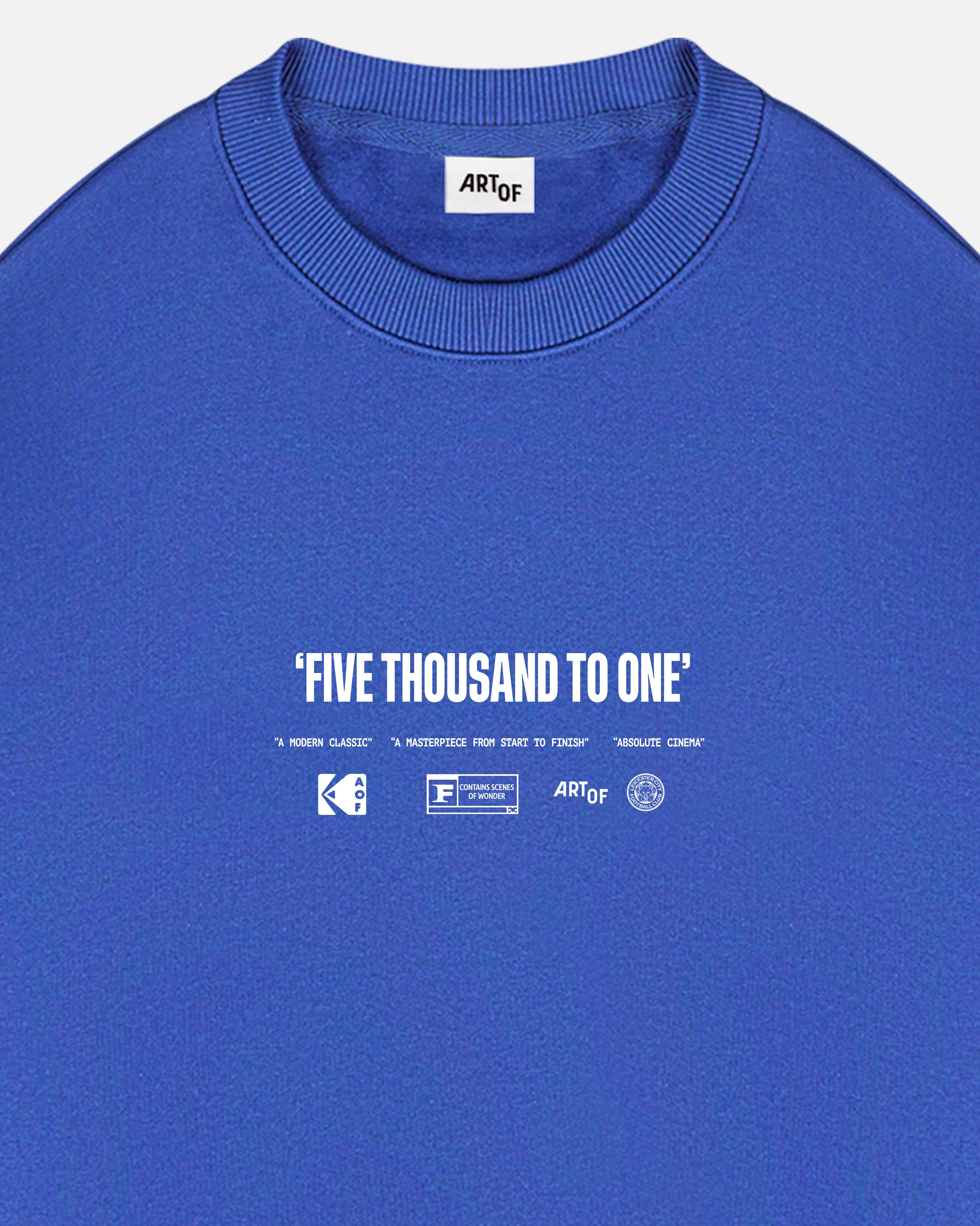 ART OF Leicester City A Modern Classic Sweat | Blue Football Pullover