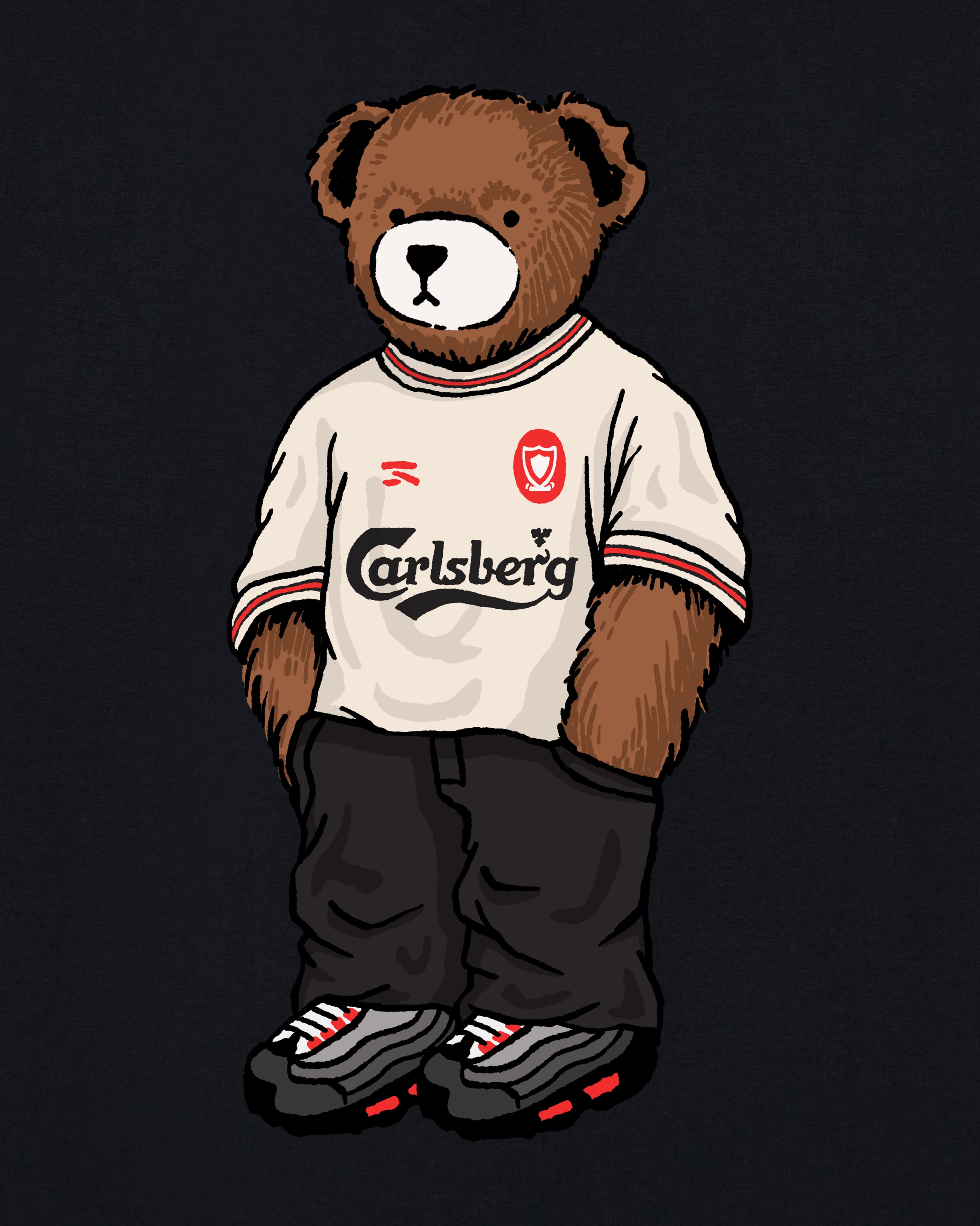 ART OF LFC Away Pickles Tee | Black Graphic Football T-shirt