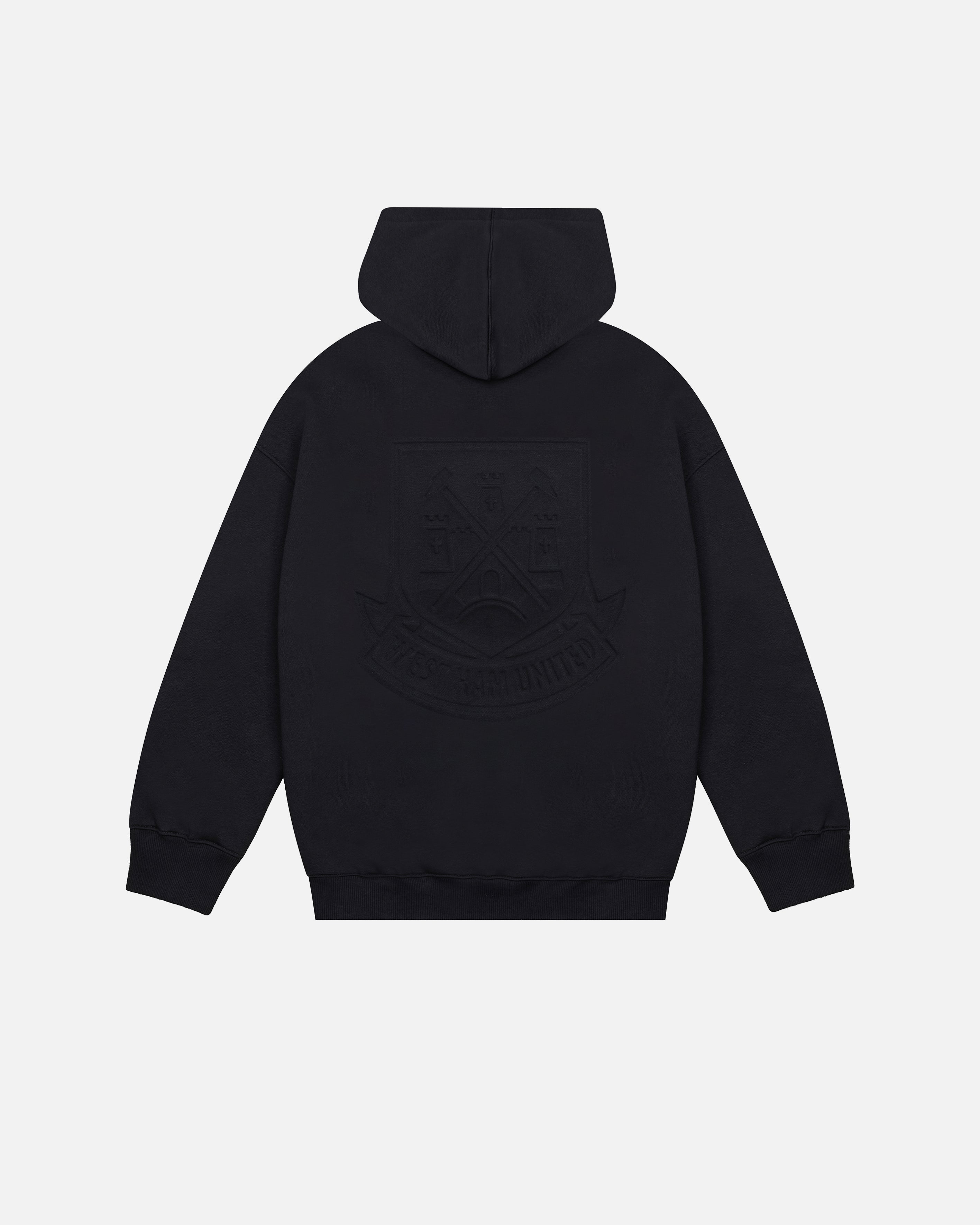 ART OF x West Ham United Zip Through Hoodie | Debossed Football Sweat