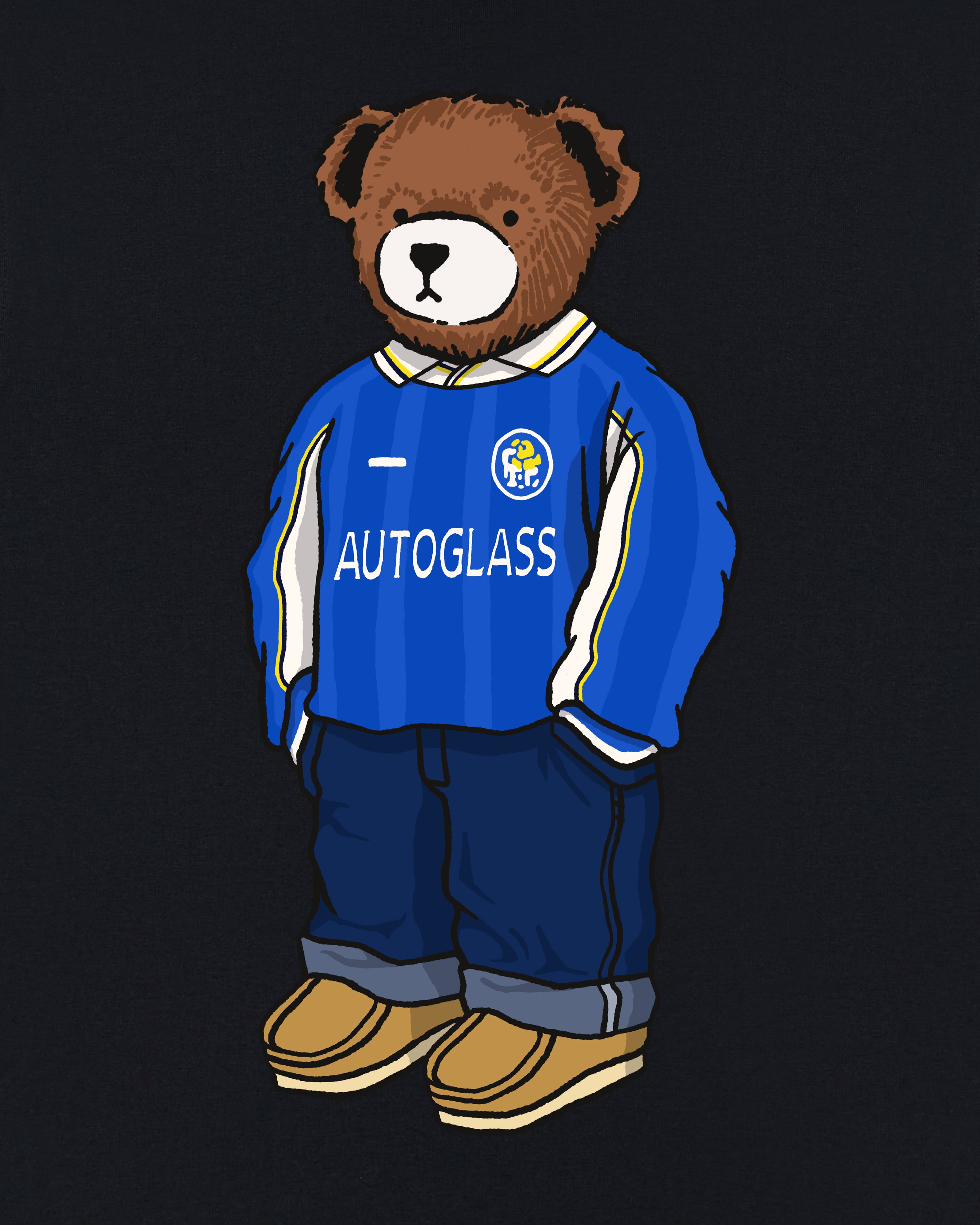 ART OF x Pensioners Home Pickles Tee | CFC Black Football T-shirt