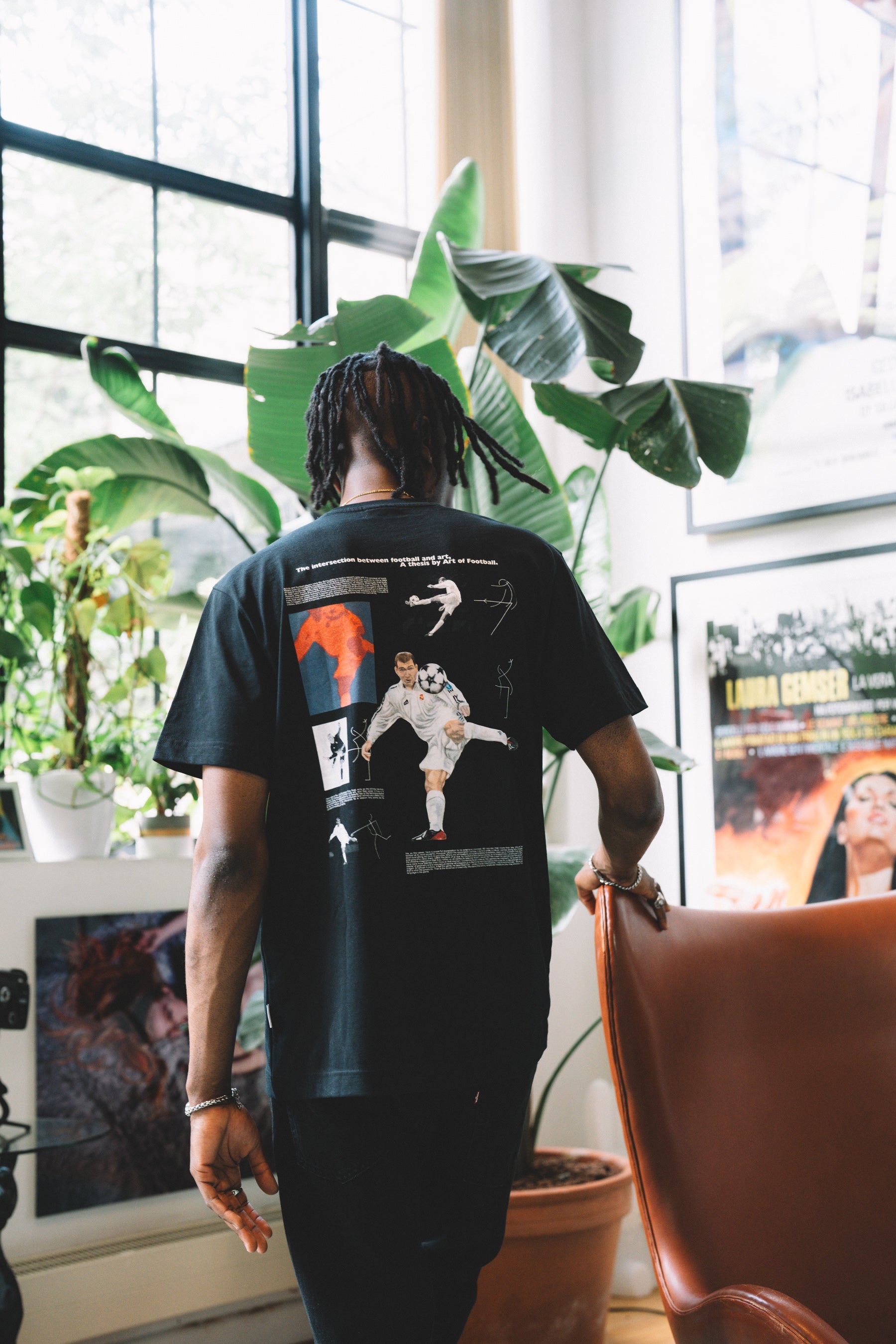 ART OF The Art Of Football Tee | Black Graphic Football T-shirt