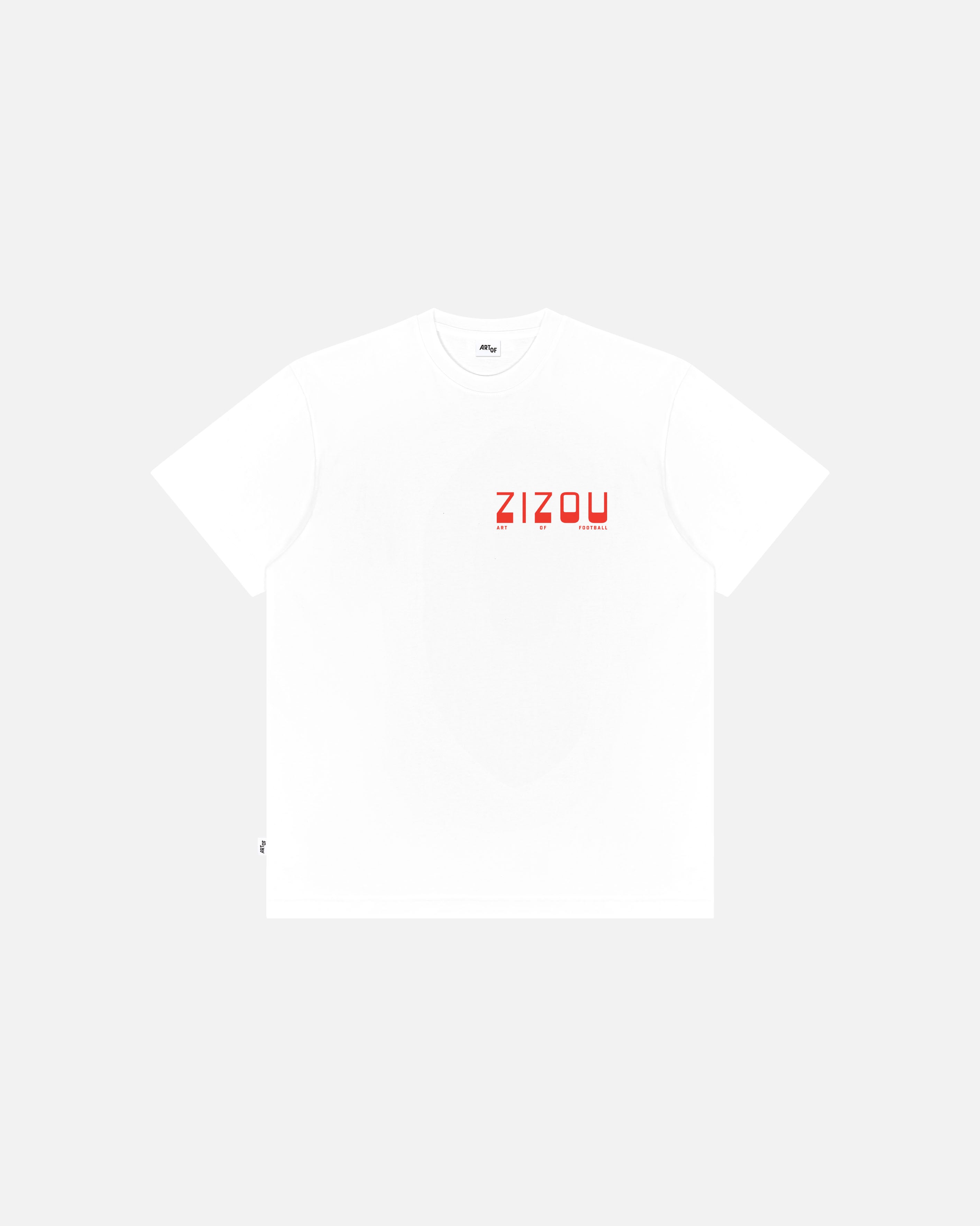 ART OF Football Zizou Tee | AOF White Graphic T-shirt