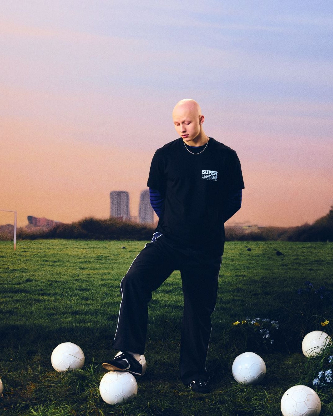 ART OF x Leeds United 00s Graphic Tee | LUFC Black Football T-shirt