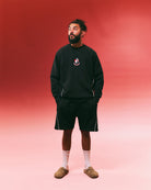 ART OF Football x AFC Bournemouth Black Panelled Sweat | AOF x AFCB