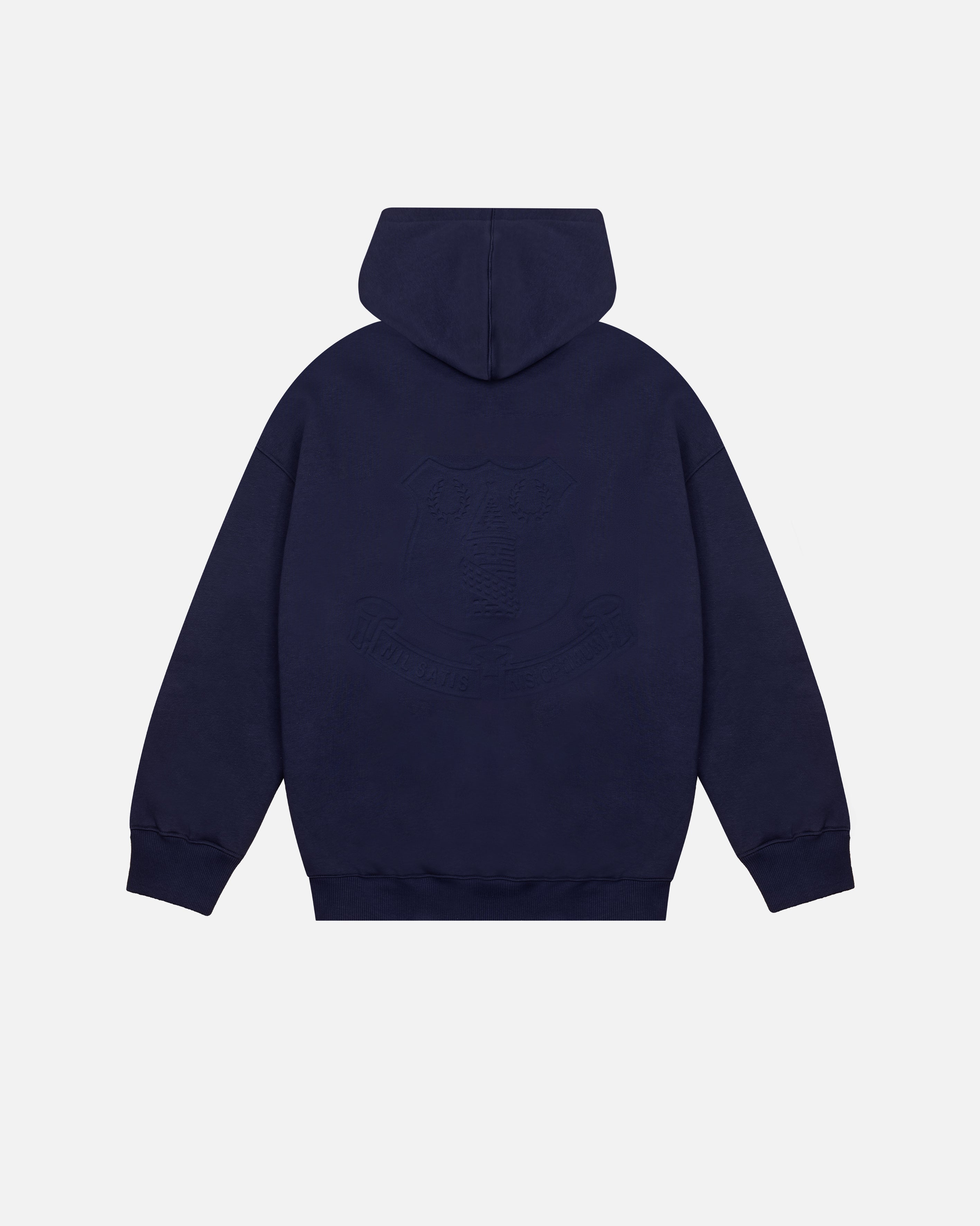 ART OF x Everton Zip Through Hoodie | EFC Debossed Football Sweat