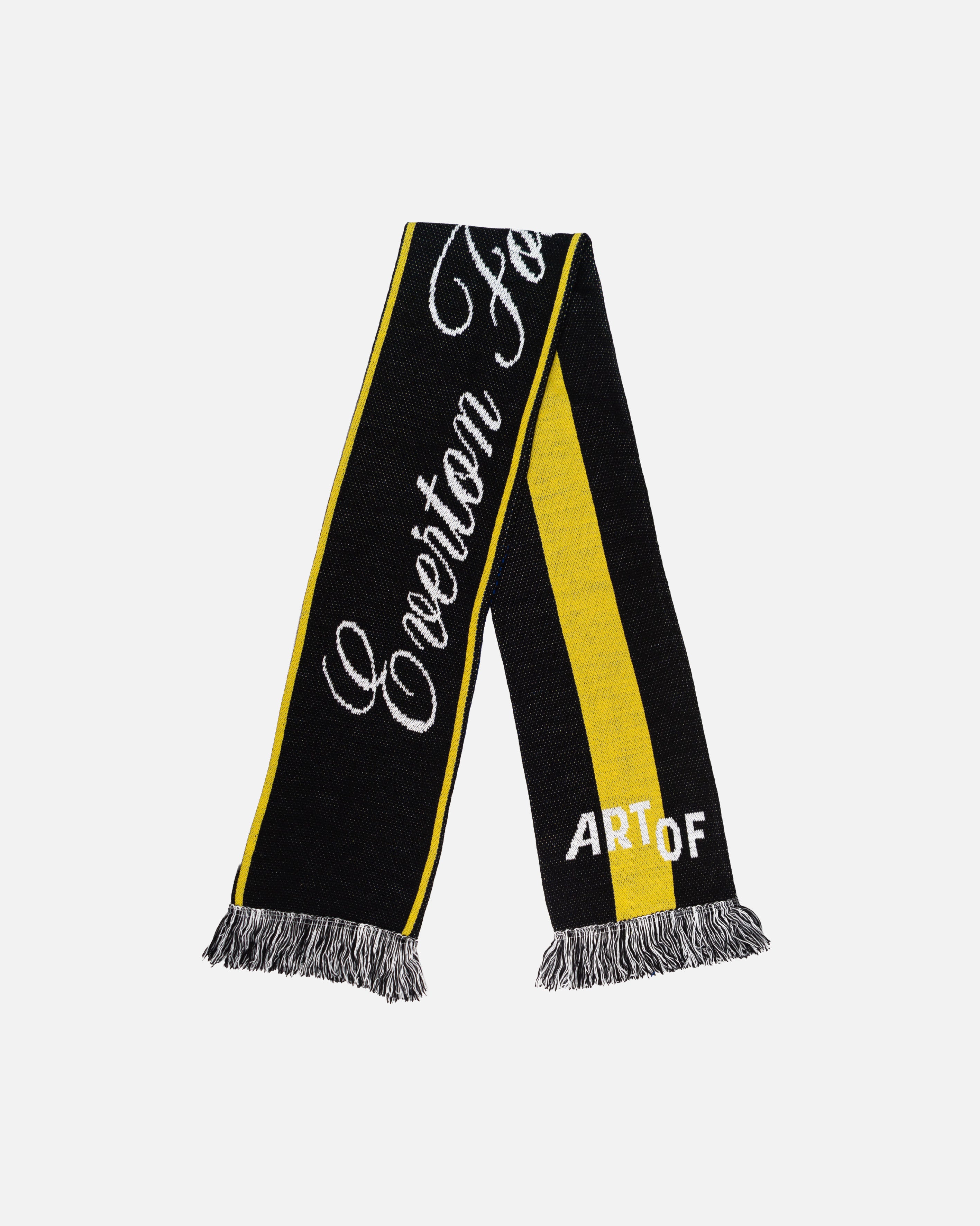 ART OF Football x Everton Heritage Scarf | AOF Knitted Accessories