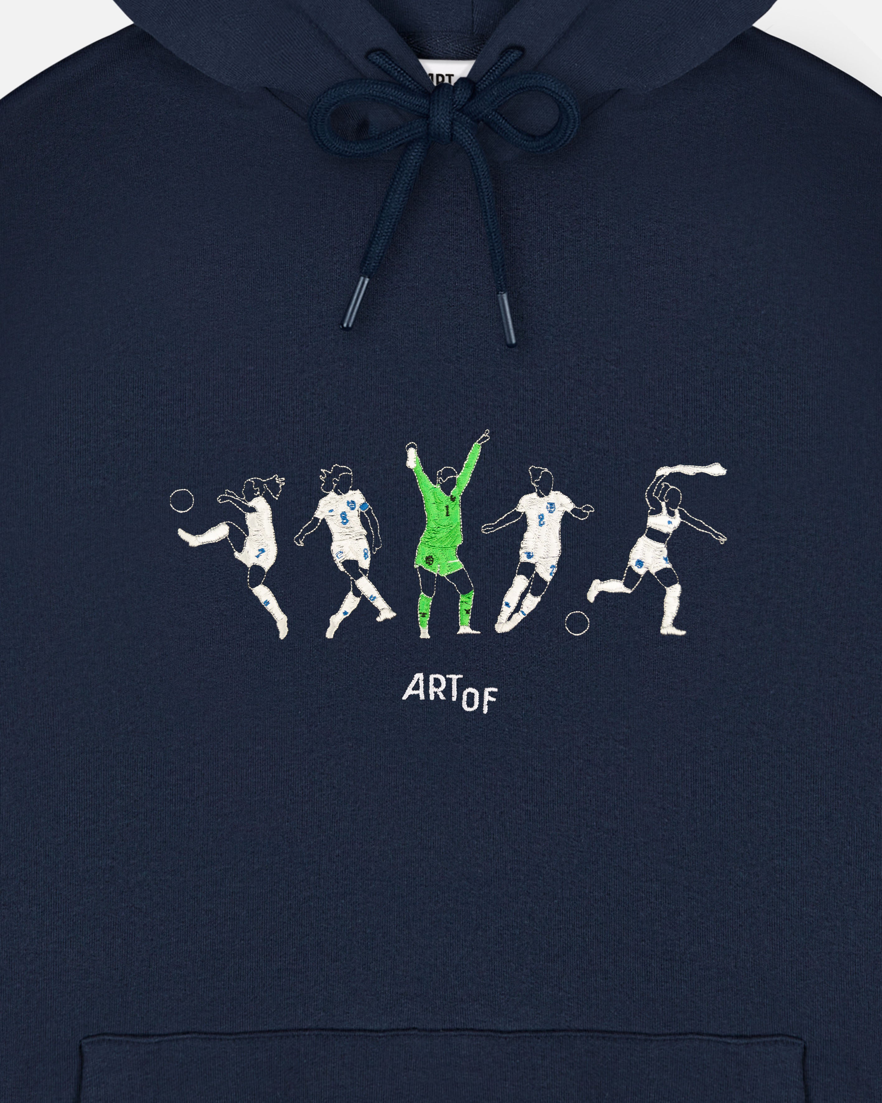 ART OF Football It Came Home Embroidered Icons | AOF Navy Hoodie