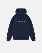 ART OF x Forest Embroidered Classics Navy Hoodie | NFFC Football Sweat