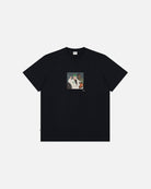 ART OF Smoke Signals Tee | Black Graphic Golf T-shirt