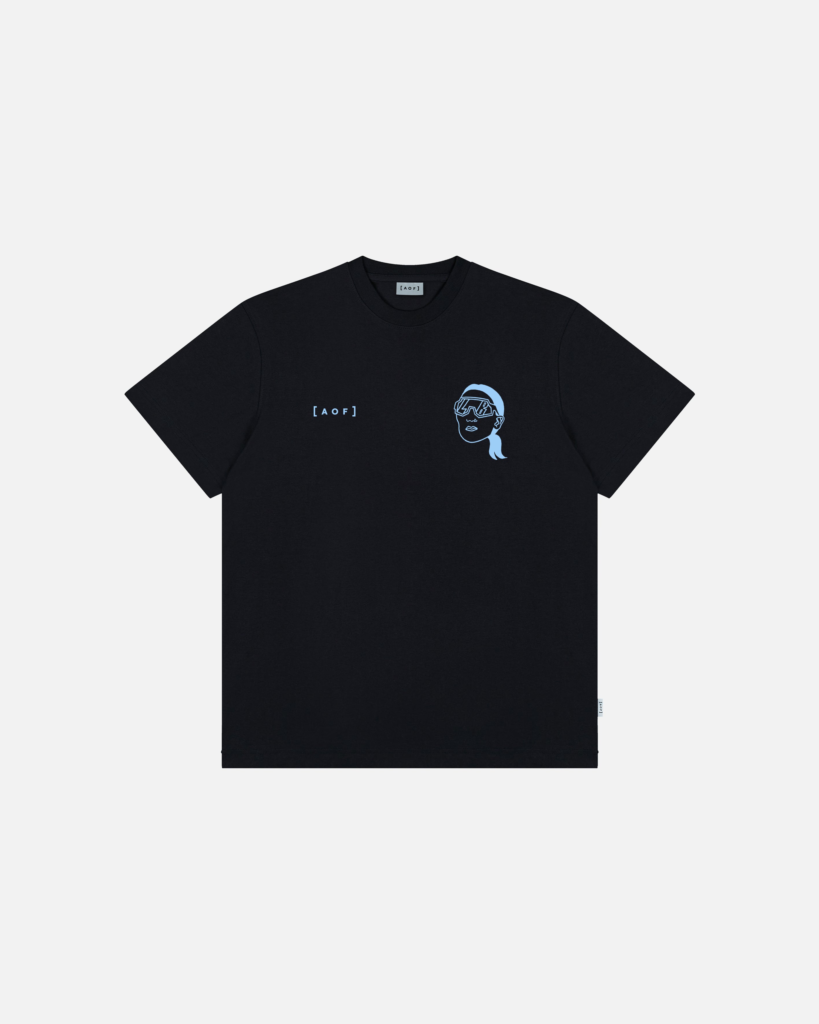 AOF Good Times Tee | Black Graphic T-shirt | Art of Football
