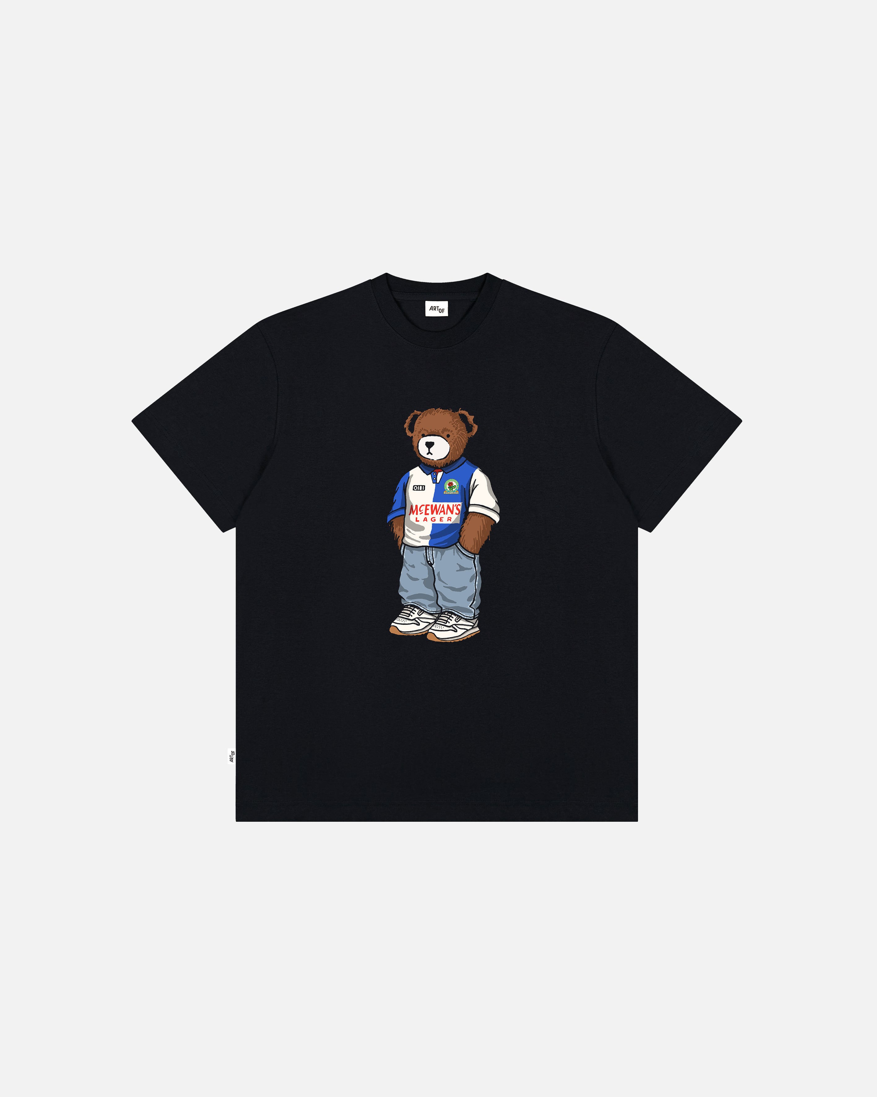 ART OF x Blackburn Home Pickles | Black Football T-shirt
