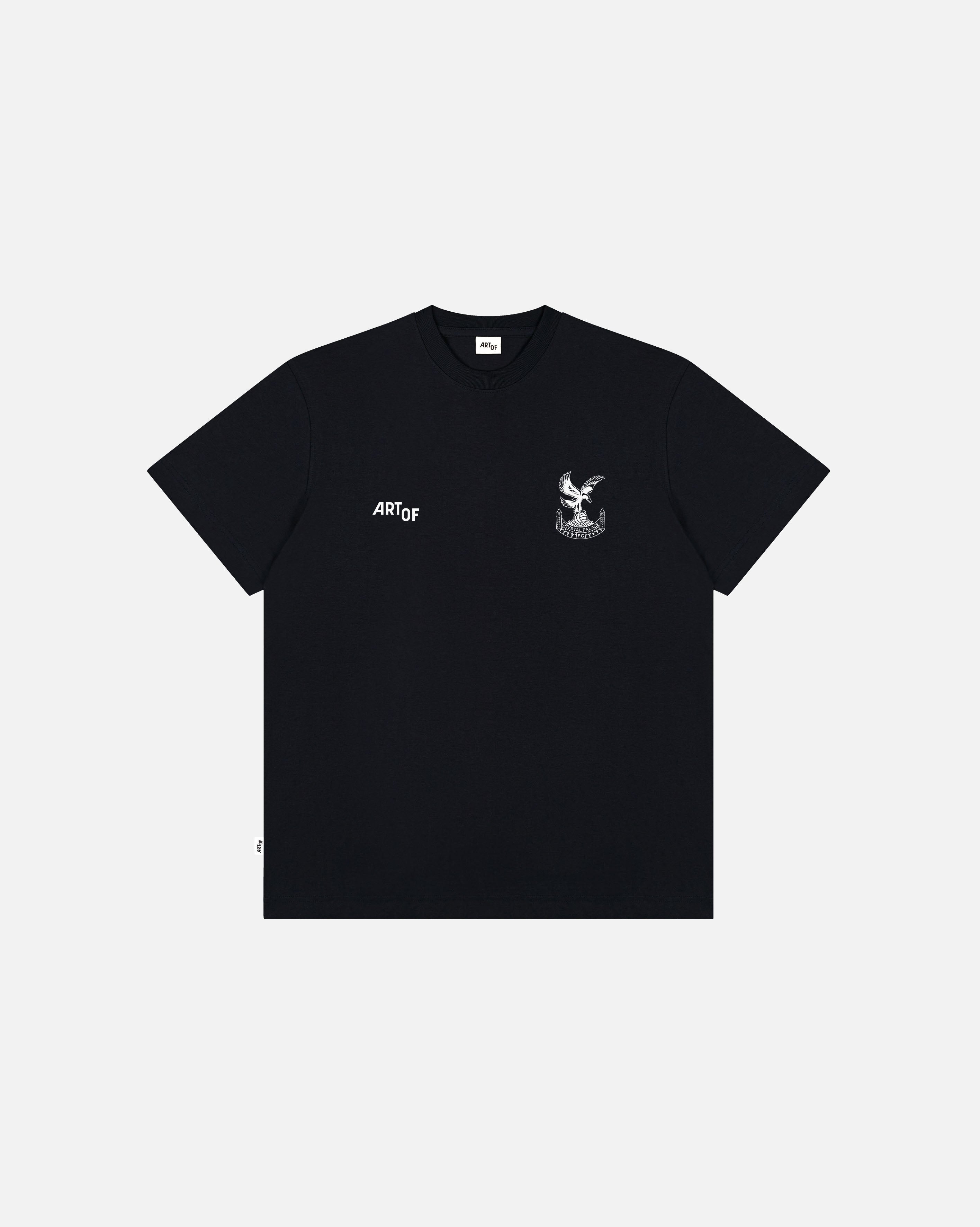 ART OF x Crystal Palace Heritage Tee | Black Graphic Football T-shirt