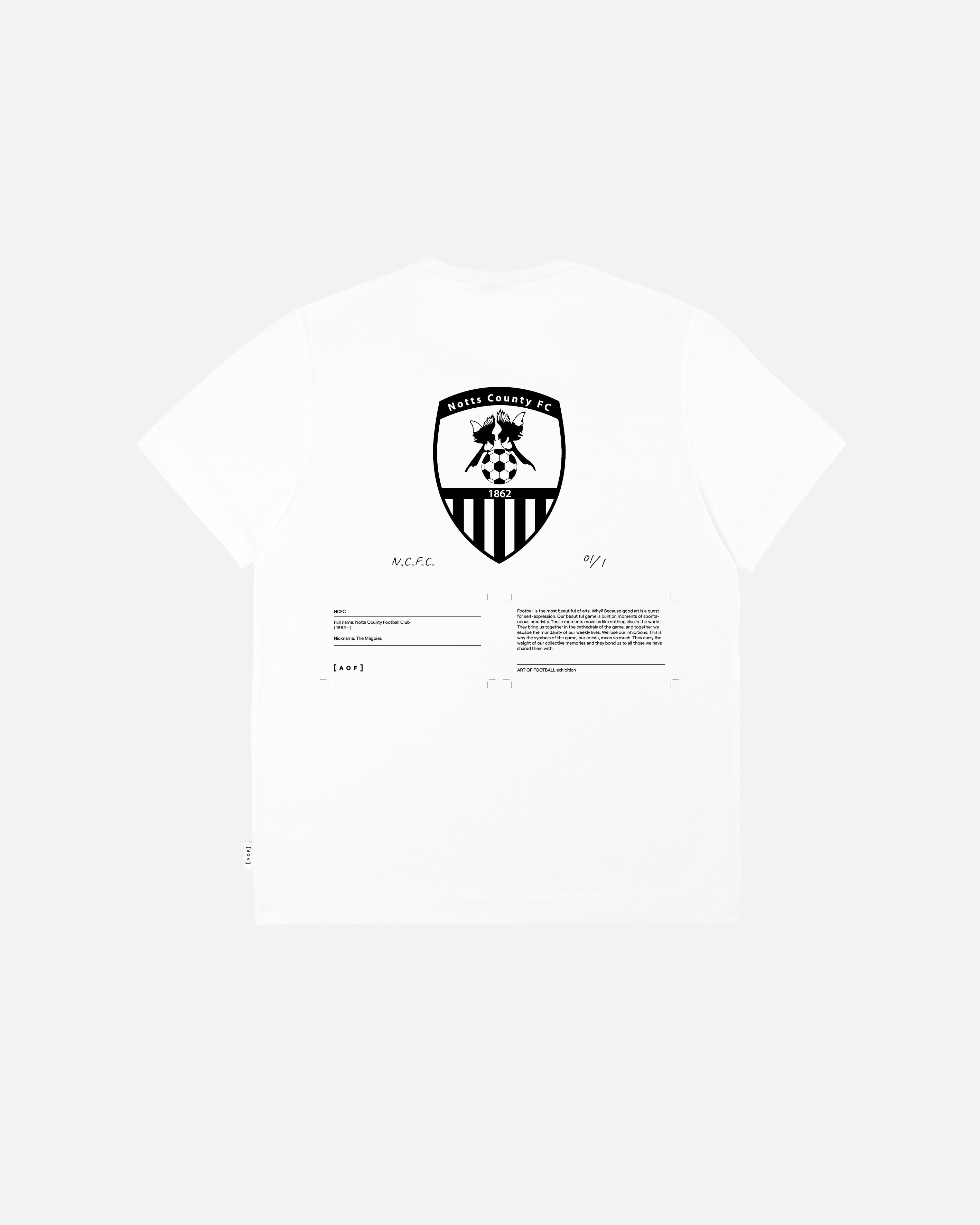 AOF x Notts County - Exhibition - Tee