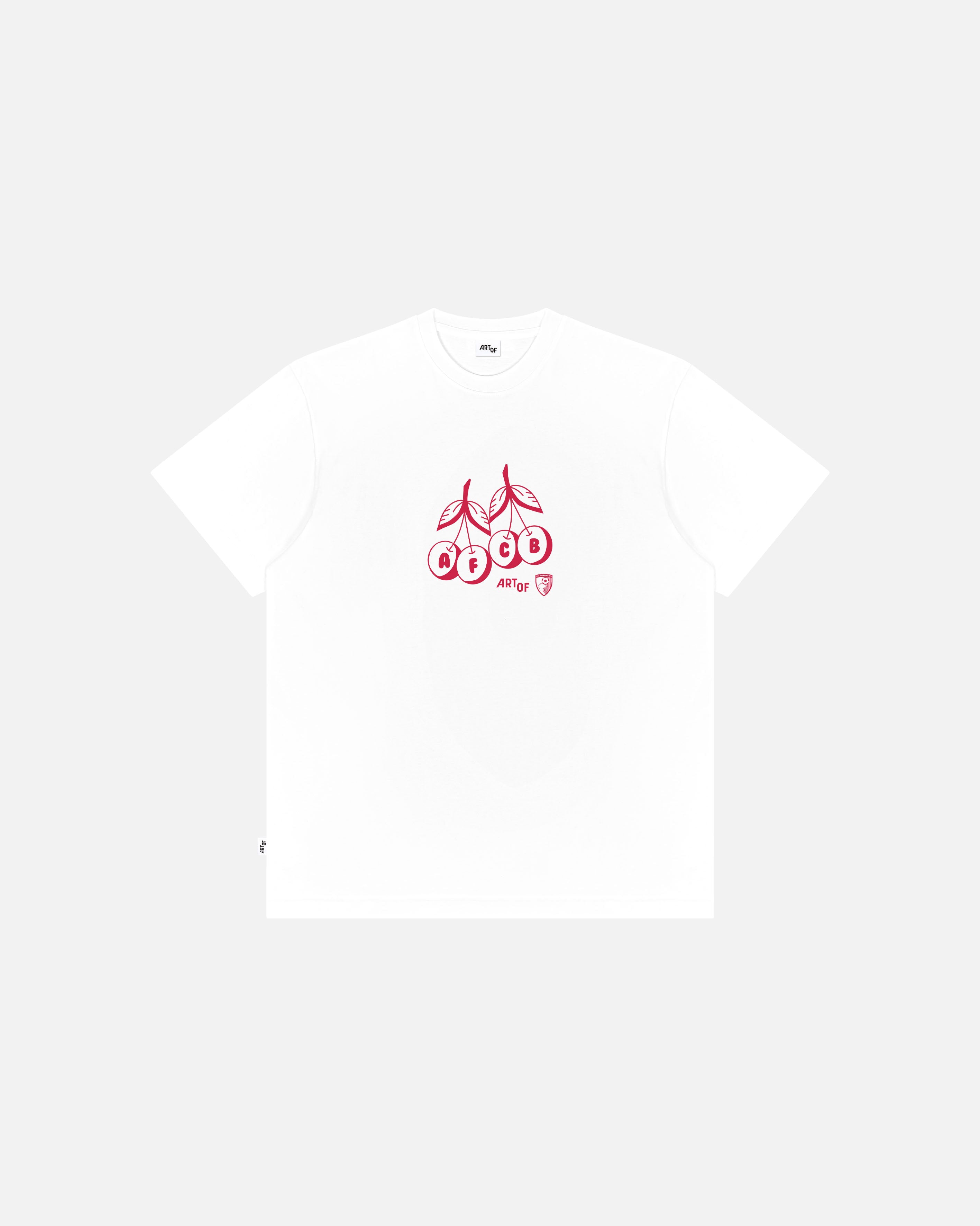 ART OF x AFC Bournemouth The Cherries Tee | White Graphic T-shirt